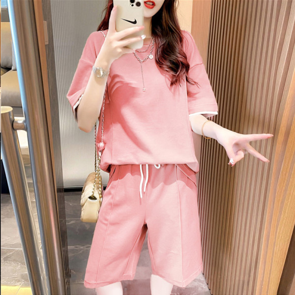 plus Size Women's Summer Casua - Korean Lifestyle ulasan dan harga