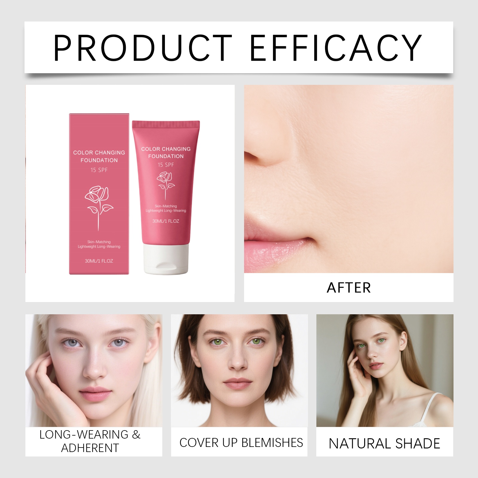 Color Changing Foundation Make - Sunstick Korean Spf ulasan dan harga
