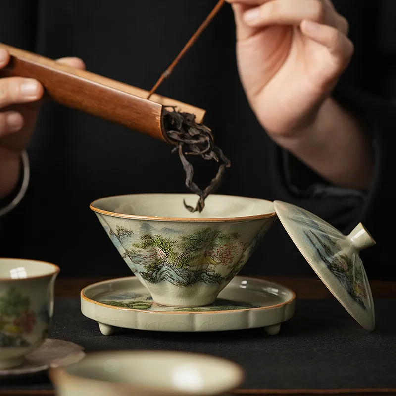 Jingdezhen-Ceramic Tea Cup wit - Celadon Ceramic Cup ulasan dan harga
