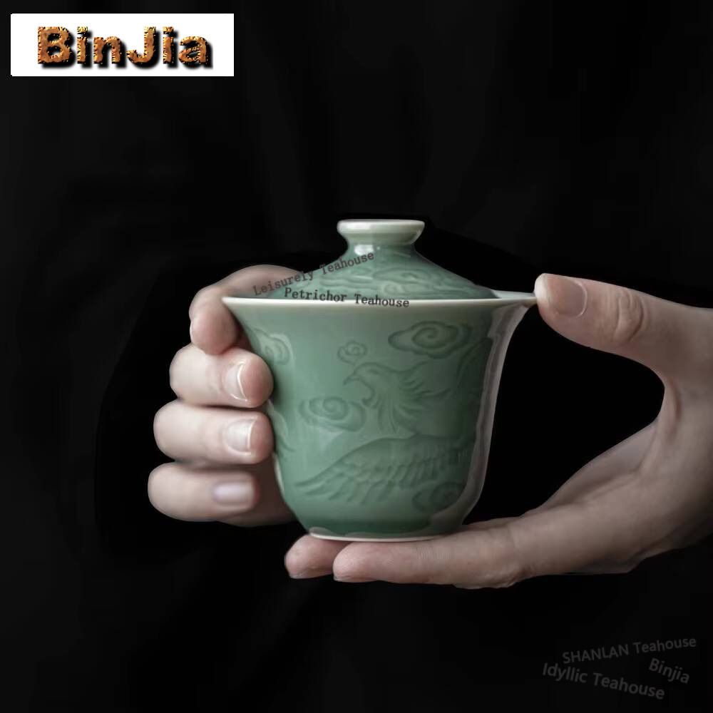 100ml Antique Celadon Hand Gra - Celadon Ceramic Cup ulasan dan harga