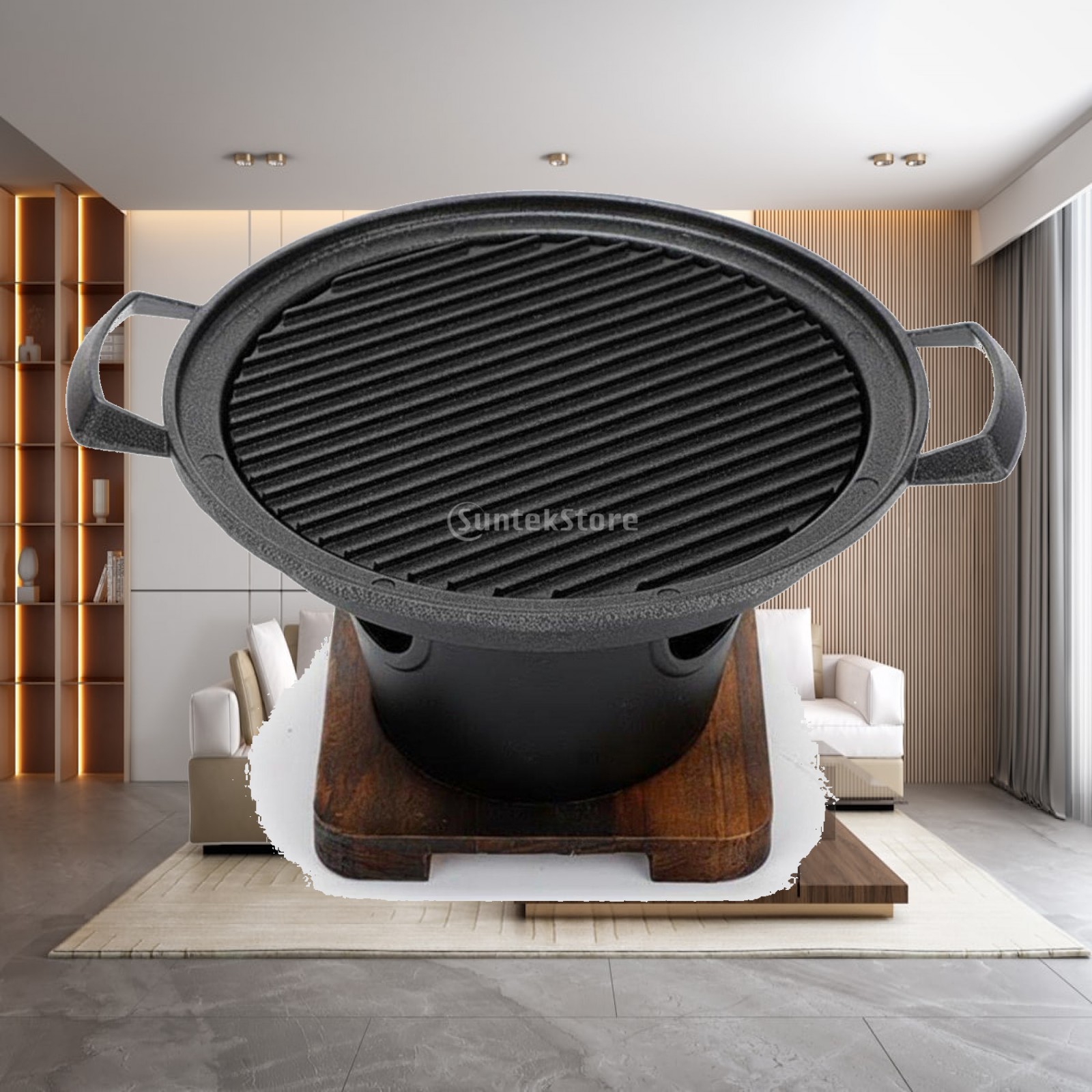 Outdoor Grill Mini Tabletop BB - Korean Bbq Grill ulasan dan harga