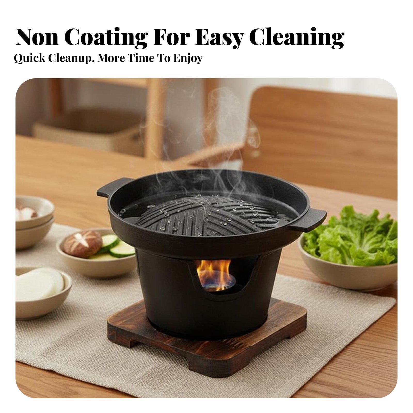 Outdoor Grill Mini Tabletop BB - Korean Bbq Grill ulasan dan harga