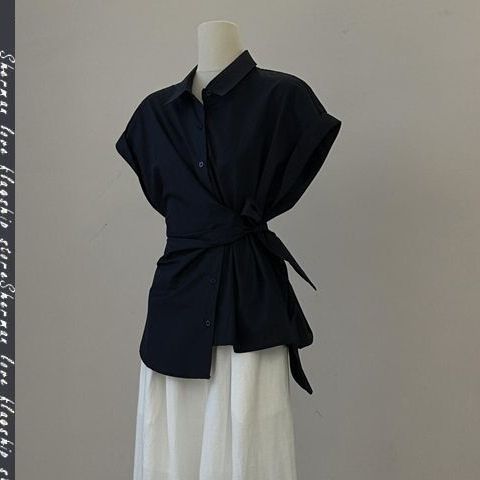 Women's Summer Black Bandage B - Korean Lifestyle ulasan dan harga