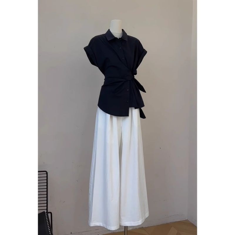 Women's Summer Black Bandage B - Korean Lifestyle ulasan dan harga