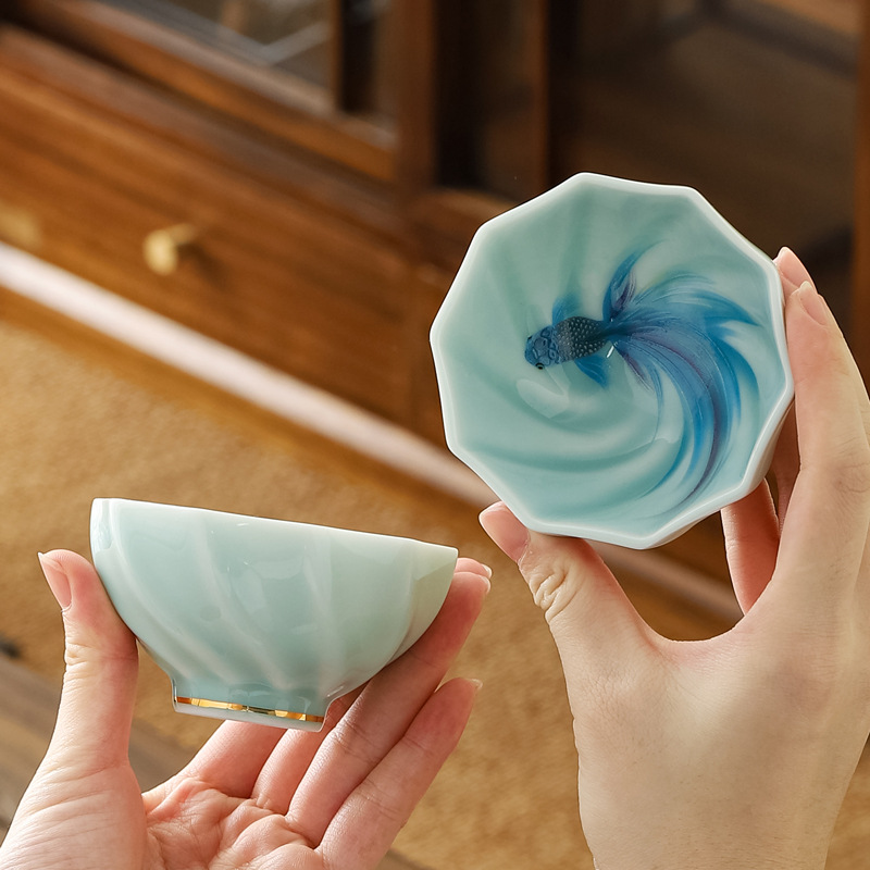 Creative Longquan Celadon Spec - Celadon Ceramic Cup ulasan dan harga