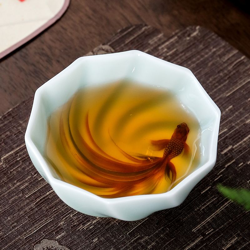 Creative Celadon Teacups Handm - Celadon Ceramic Cup ulasan dan harga