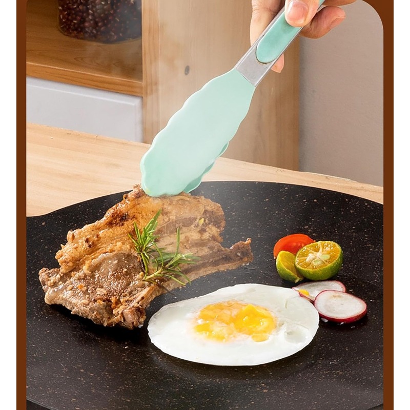 Thin Korean Grill Pan,Round BB - Korean Bbq Grill ulasan dan harga